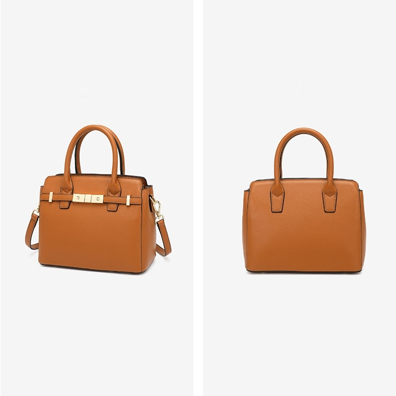 Brown Leather Satchel Handbags