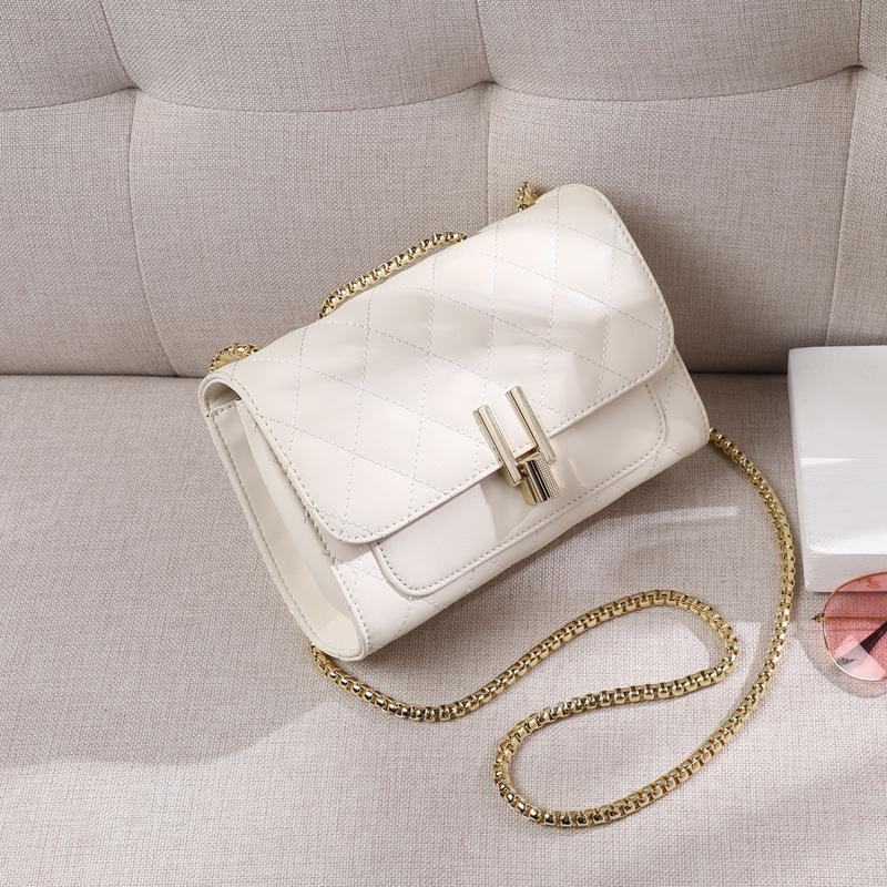 Pin bag with shoulder strap - White – Sierra Darien