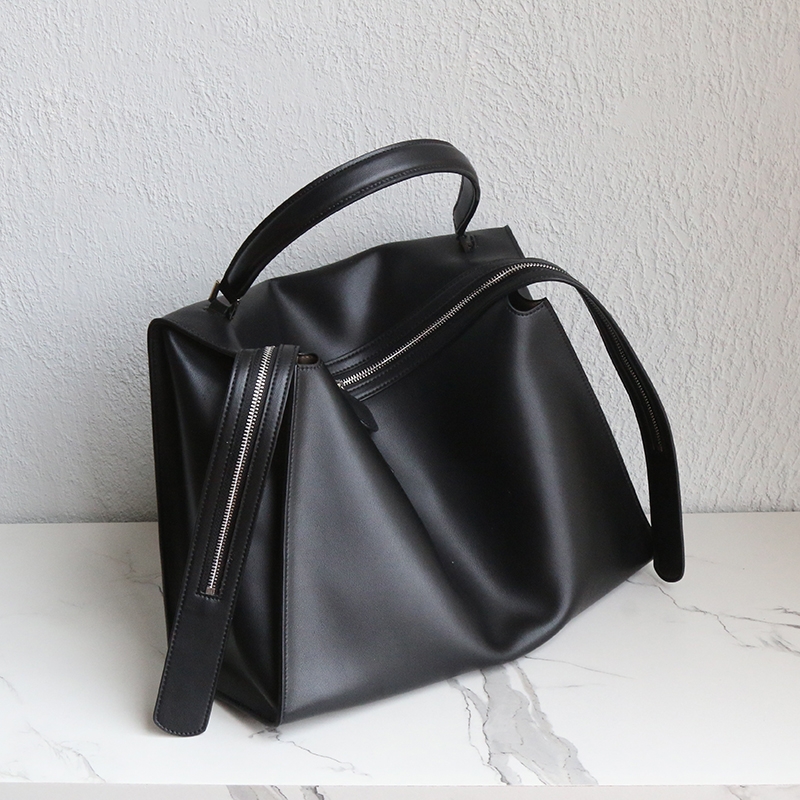 LA TALUS Women Tote Bag Single Shoulder with Zipper Portable Versatile  Large Capacity Lady Handbag for Shopping Grey One Size - Walmart.com