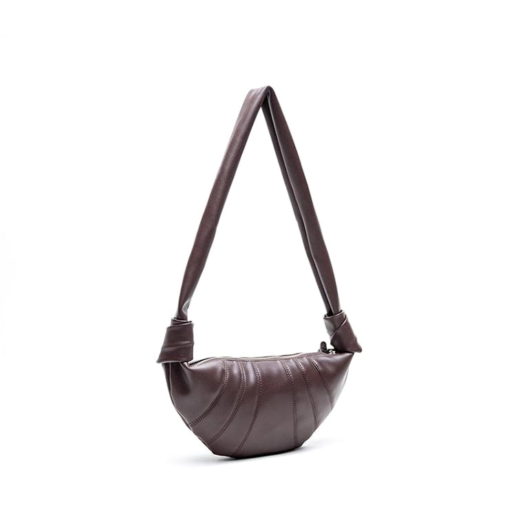 Chocolate Vegan Leather Fanny Pack Belt Bags Vintage Hobo bags | Baginning
