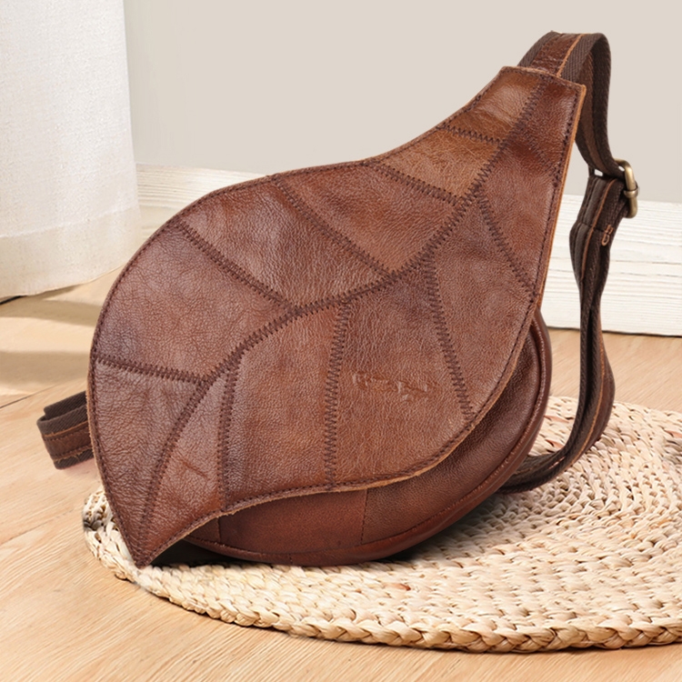 Convertible Real Leather Hobo Shoulder Bag Tote Purse Saddle