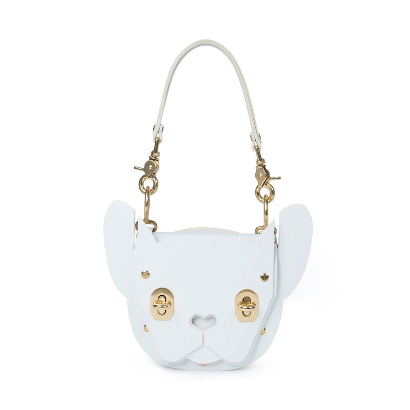 white purse with gold chain  Bags, White purses, Bags designer