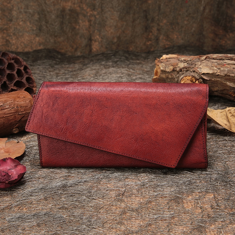 Women's Vintage Leather Wallet