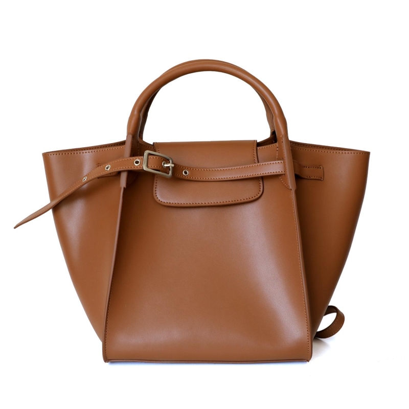 Ginger Genuine Leather Handbags Belt Tote Bags