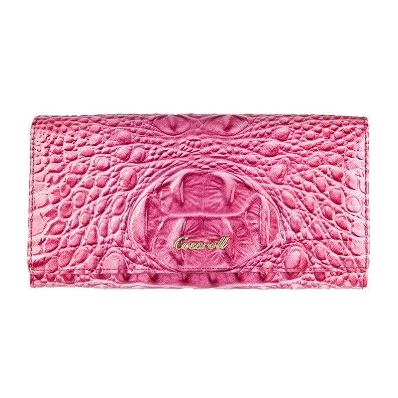 Pink Vintage Genuine Leather Wallet
