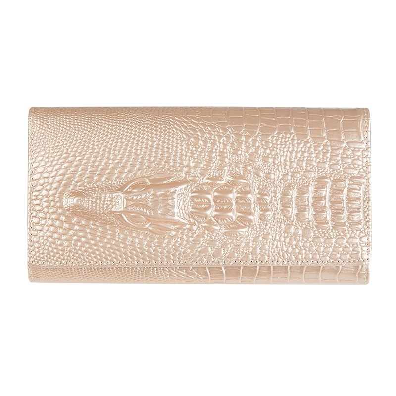 Beige Chic  Leather Wallet