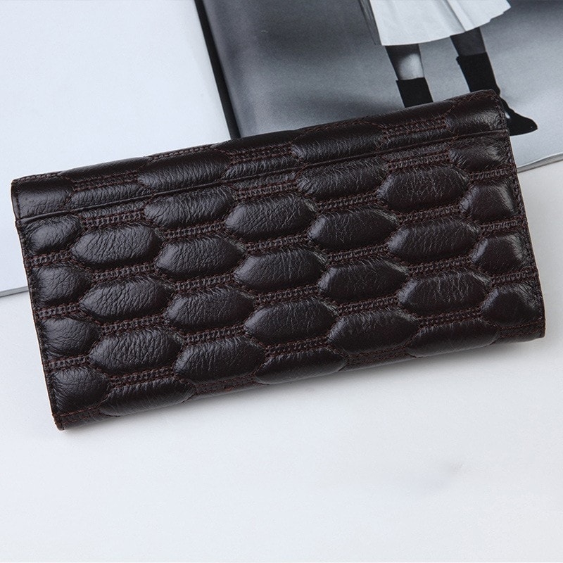 White Metallic Leather Classy Wallet
