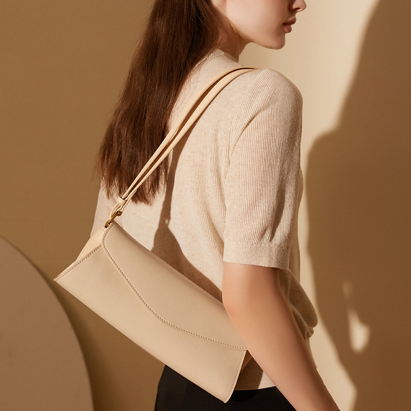 CELINE, Beige Women's Shoulder Bag