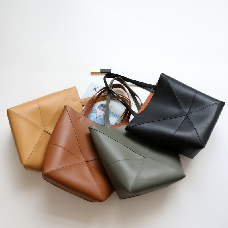 Black Leather Shopper Bag Quilted Bag Totes For Work