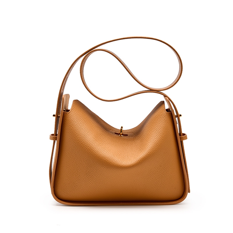 Womens Bag Leather Shoulder Brown Hobo Purse Handbag Embellished Boho AGEHA  | eBay