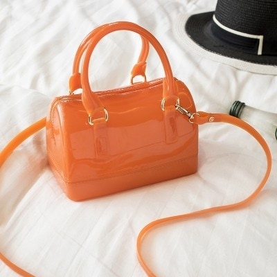 Orange Jelly Purse Cute Cross-body Bags