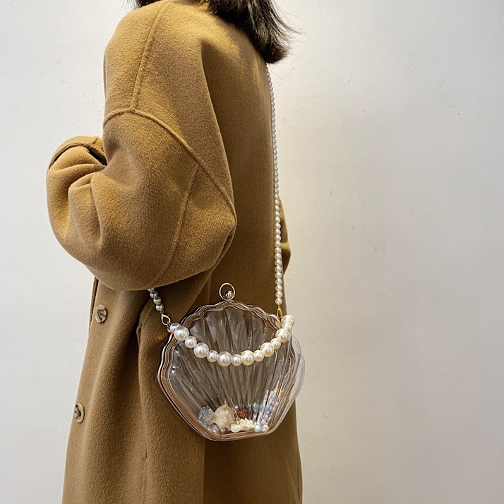 Transparent Clear Acrylic Square Evening Bag Box Clutch Purse Handbags