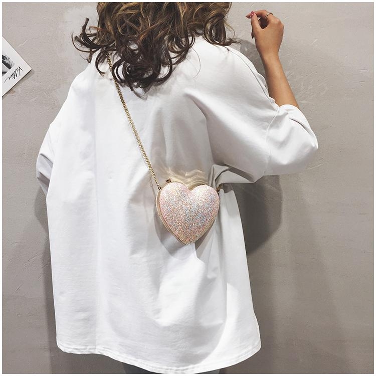 Heart Shaped Crossbody Bag | Halloween Found
