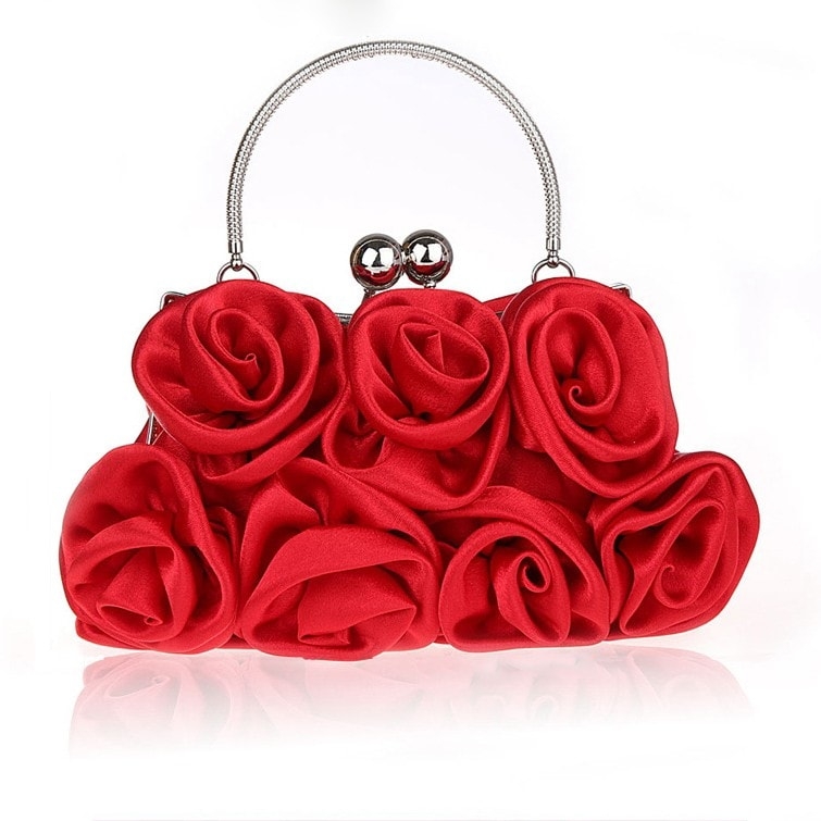 Gold Rose Fashion Evening Bags 