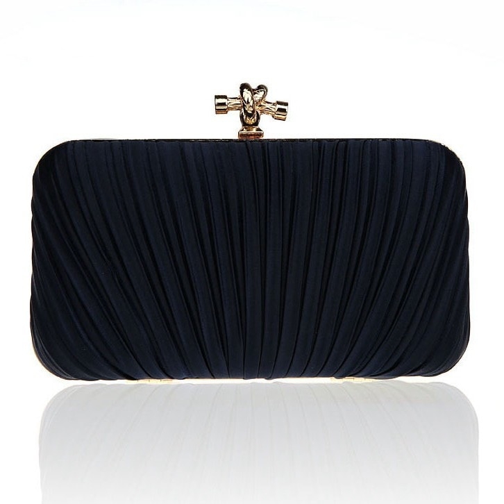 Navy Clutch Purse Fashion Hand Purse for Party
