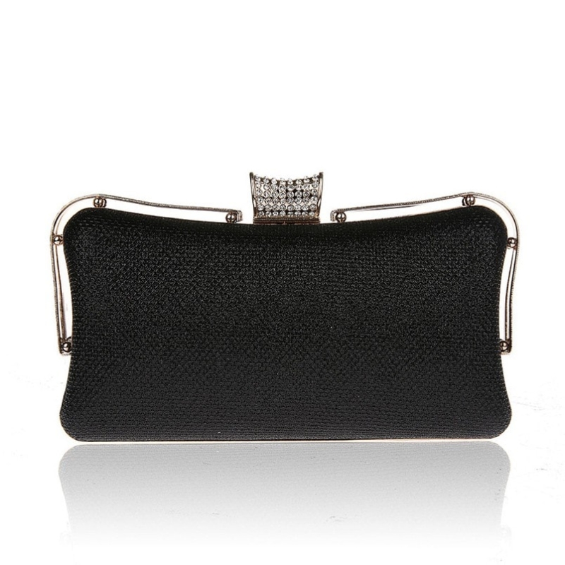 Black Evening Bag Hand Clutch Purse for Party