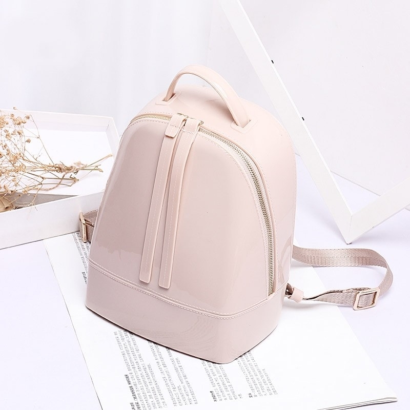 Nude Backpack Cute Clear Jelly Bags