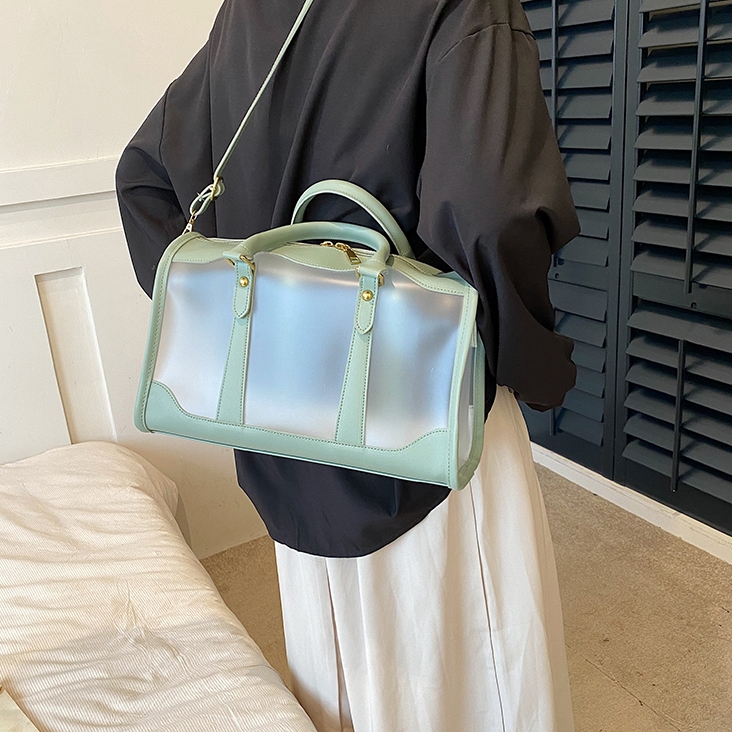 Clear Bag Top Handle/Cross Body Fashion Handbag