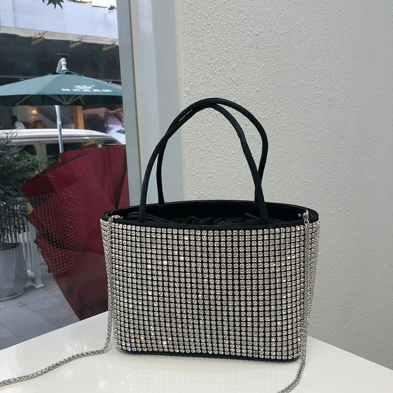 Rhinestone Handbag for Women Shoulder Bag Purse Ladies Female Crossbody Bag  for Women Outdoor Shopping Business