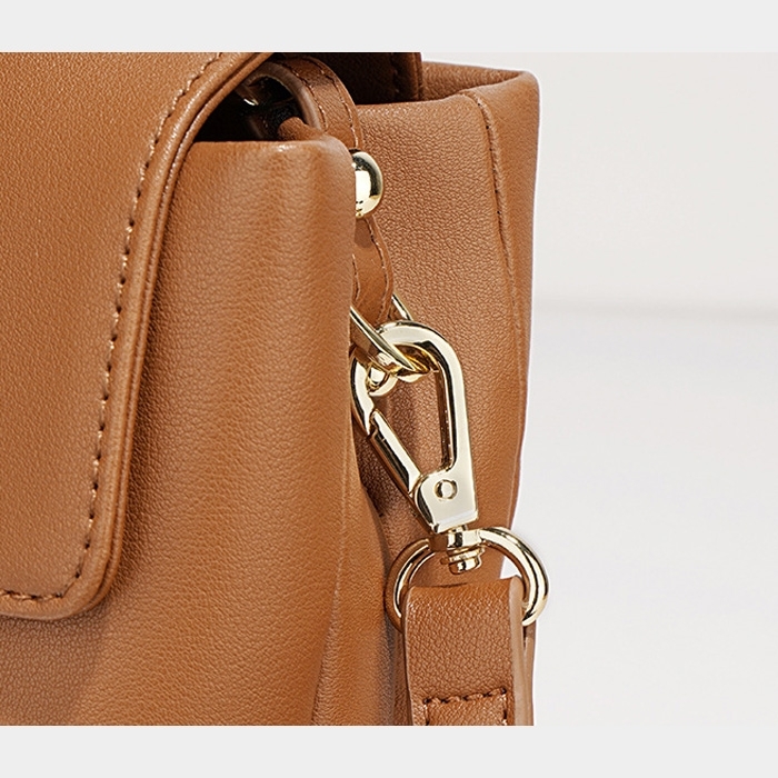 Women Black Hi-Q Leather Top Handdle Satchel Bag Flap Handbags