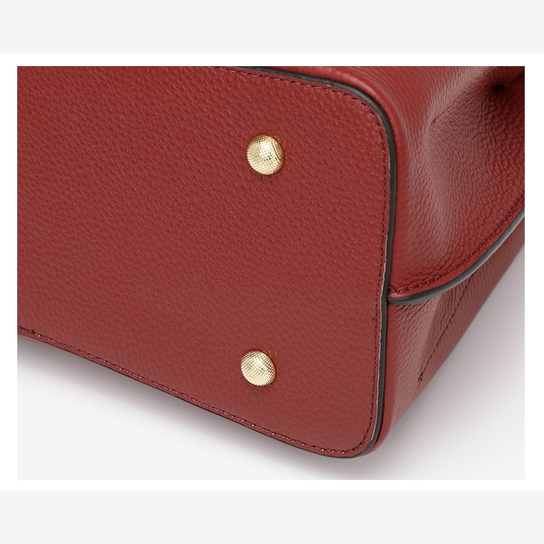 Women's Red Leather Satchel Handbags