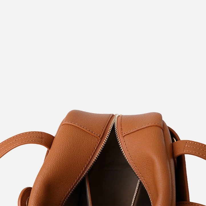 Women's Brown Leather Doctor Handbags