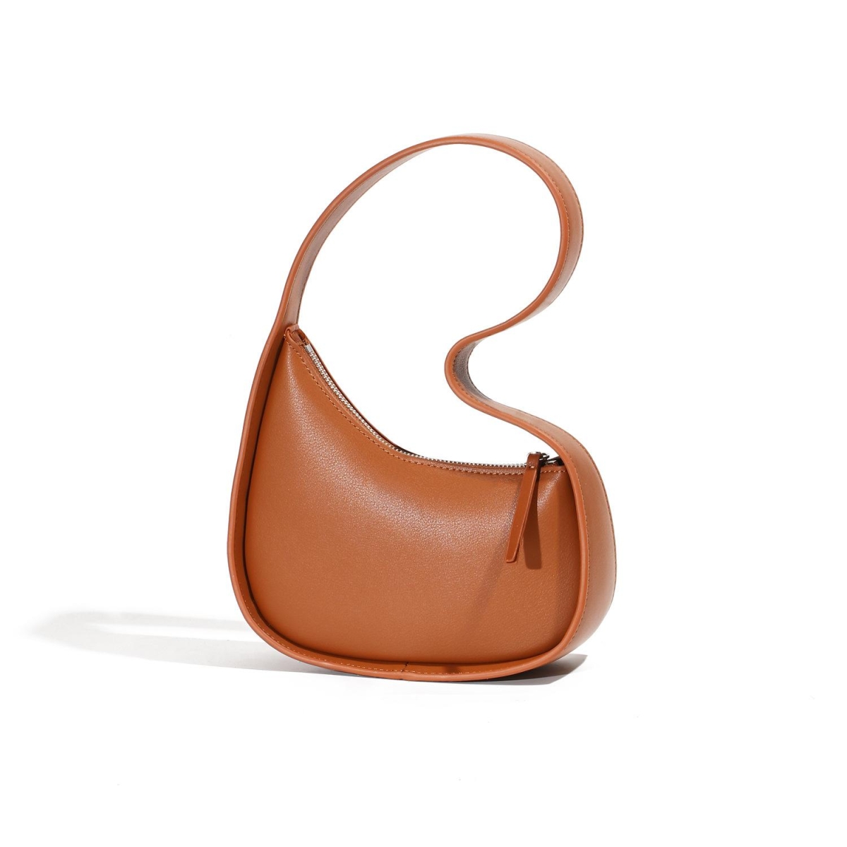 Leather Mini Vintage Check Round Bag | Mini Handbag DIY Kit White
