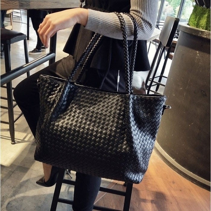 Fashion Woven Bag Shopper Bag Travel Handbags and Purses Women Tote Bag Large Capacity Shoulder Bags