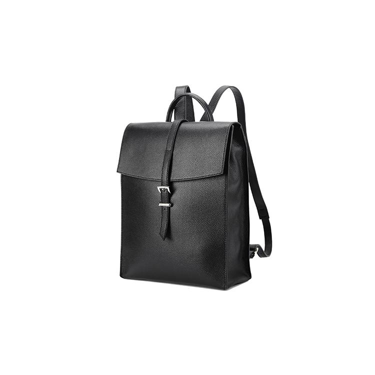 Brown Cow Leather Flap Vintage Backpacks for Women