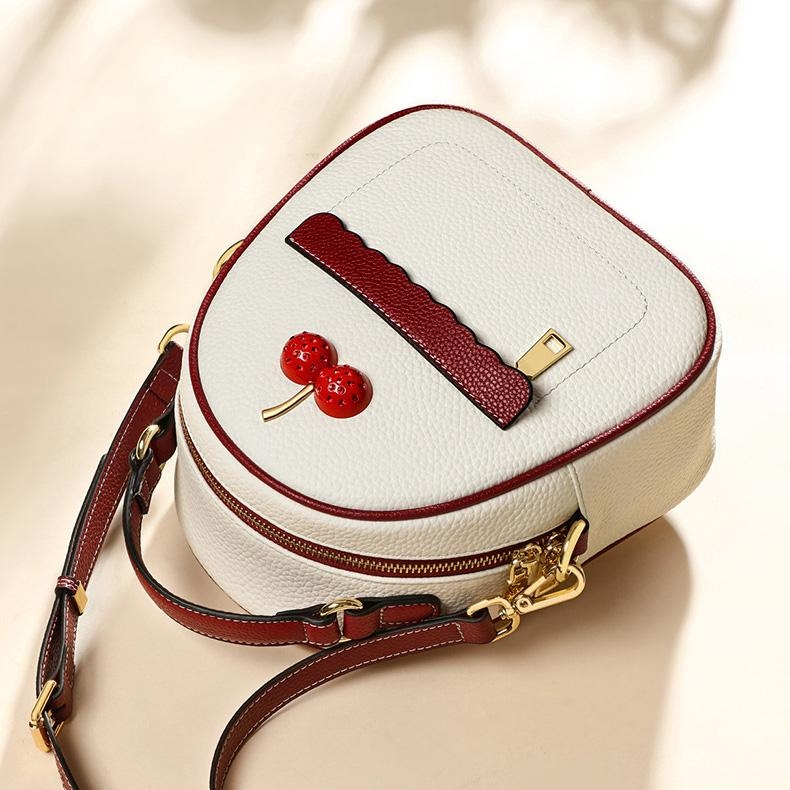 Black Cherry Convertible Mini Backpack Handbags