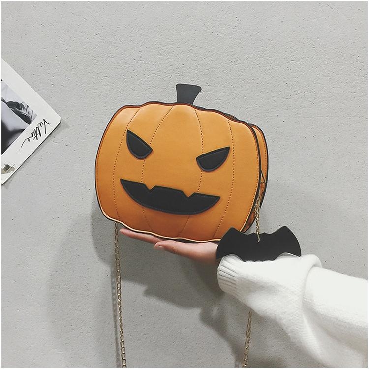 Pumpkin Funny Crossbody Bags