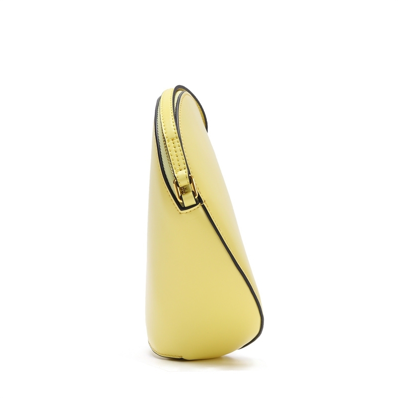 Sweets Yellow Candy Pea Mini Crossbody Bags Zipper Shell Purses