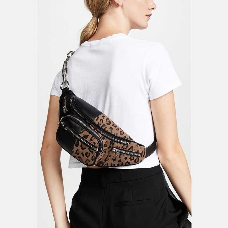Leopard Printed Fanny Pack Fashion Belt Bag