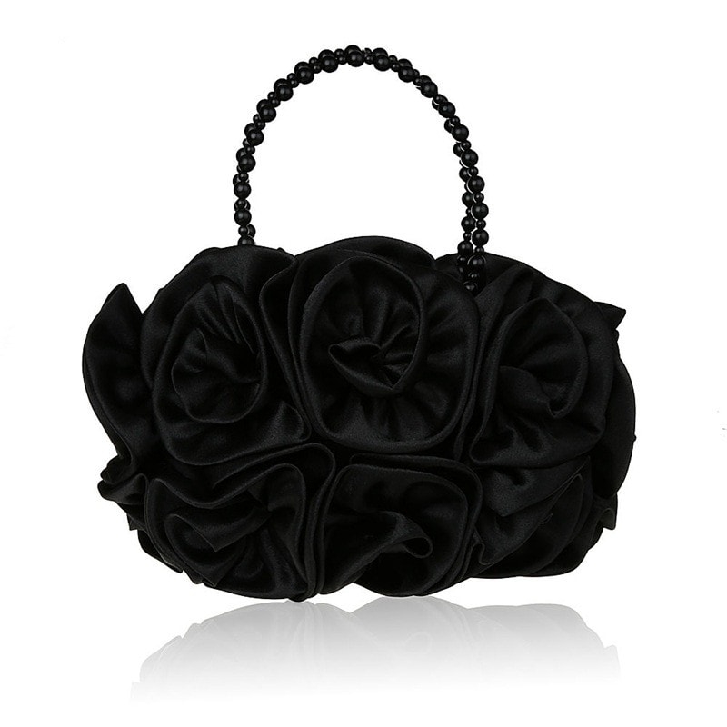Red Flower Evening Bags