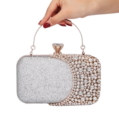 Tavie Womens Glitter Clutches Handbag Crossbody Bag Sparkly Envelope Purse Prom Evening Bags 